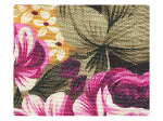 154 Yellow_Pink Flower Satin